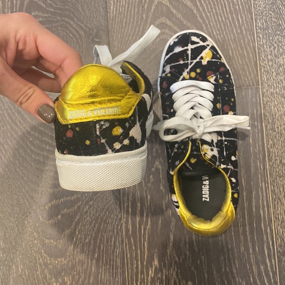 Zadig and Voltaire sneakers, size 36. Very rare, Jackson Pollock collaboration! - Picture 3 of 5